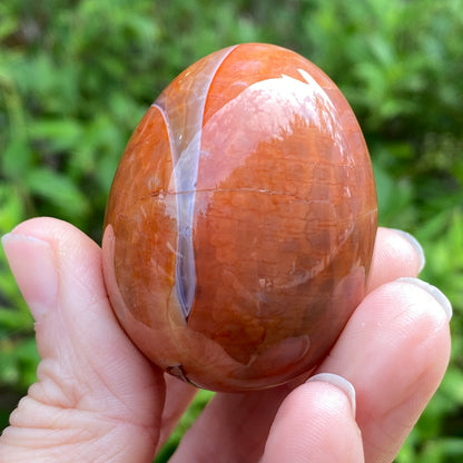 Snakeskin Agate Egg