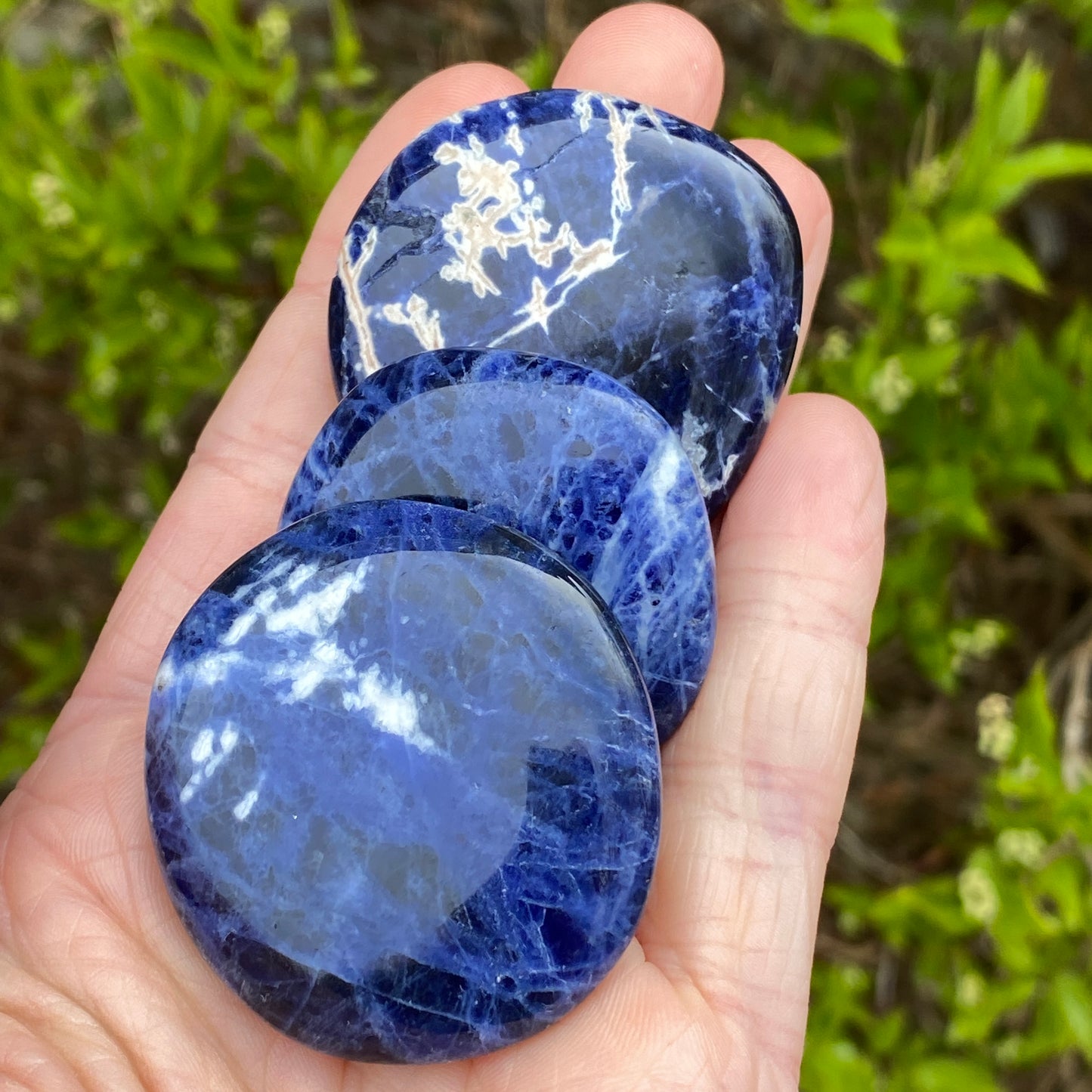 Sodalite Worry Stone