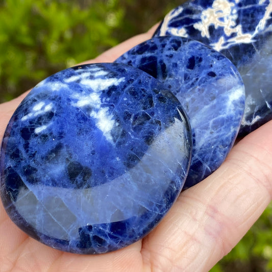 Sodalite Worry Stone