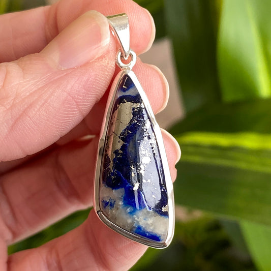 Afghanite Pendant, .925 Sterling Silver