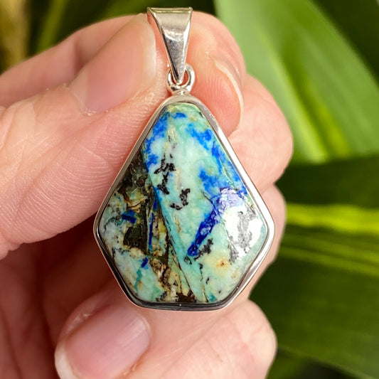 Phoenix Stone Pendant, .925 Sterling Silver