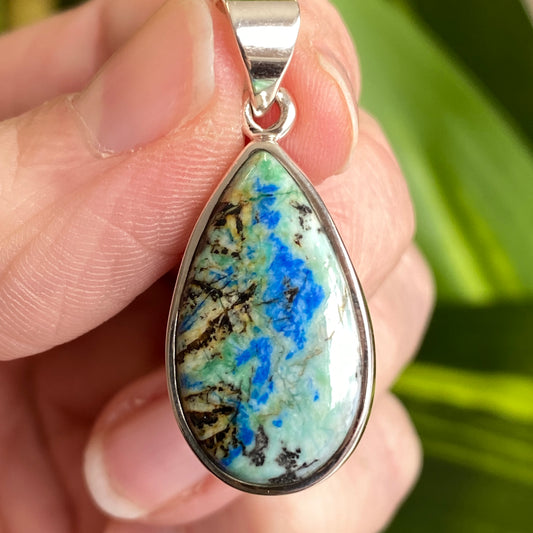 Phoenix Stone Pendant, .925 Sterling Silver