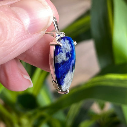Afghanite Pendant, .925 Sterling Silver