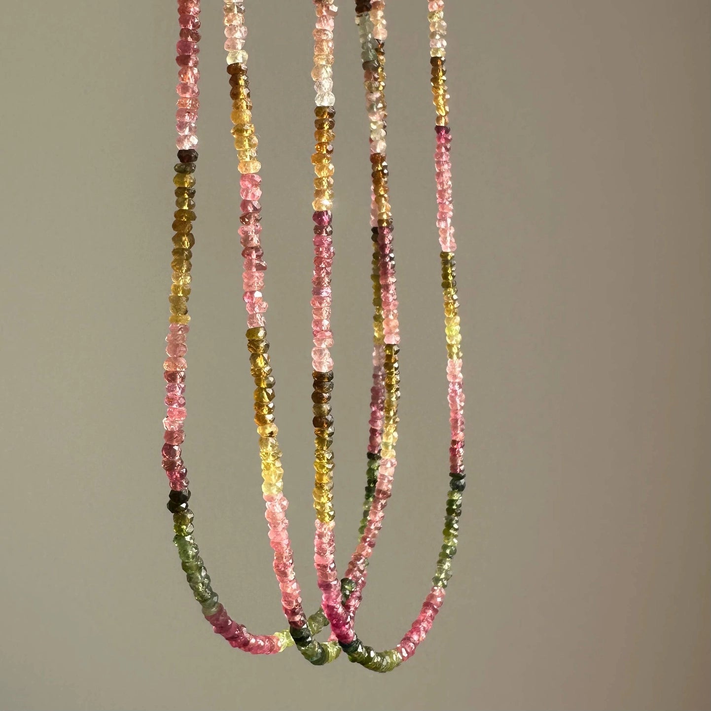 Multi-color Tourmaline Necklace