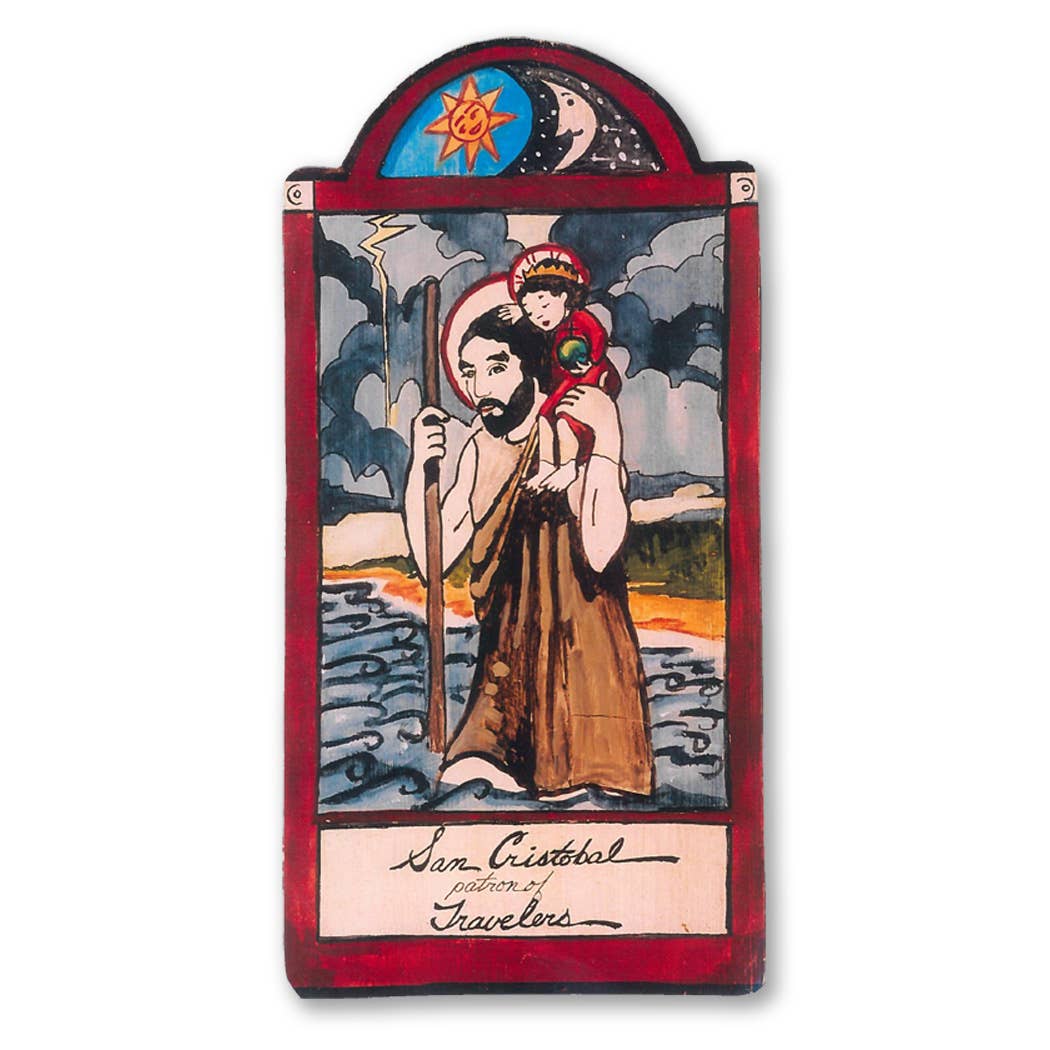 San Cristobal Pocket Size, Travelers, Truck Drivers, Ferryboat Men & Nightmare Protection Pocket Angel