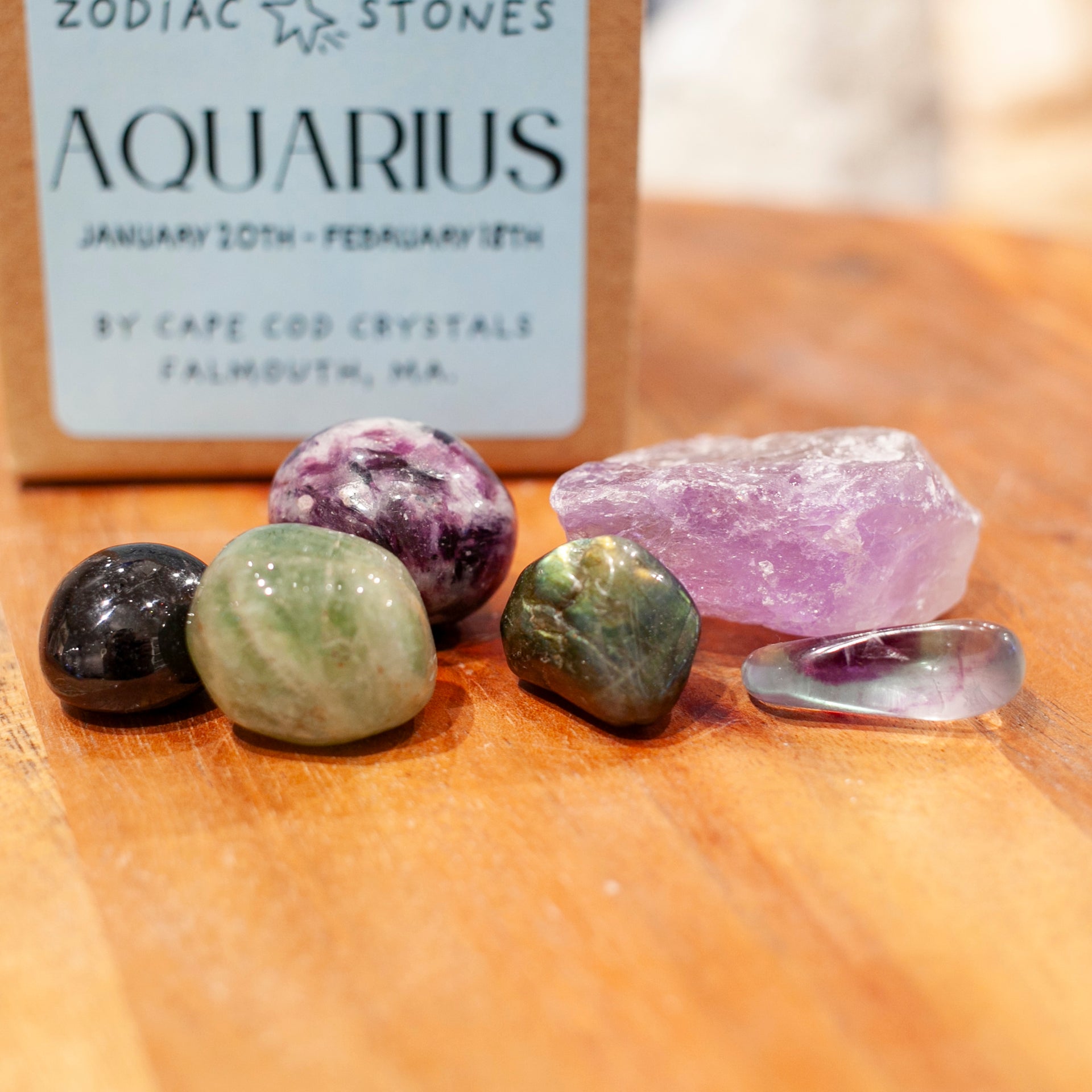 Aquarius Stone Set – Cape Cod Crystals - Main Image