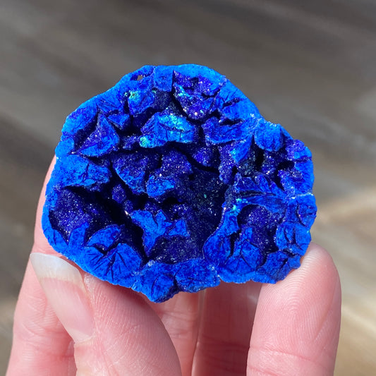 Azurite Blueberry Geode