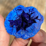 Azurite Blueberry Geode