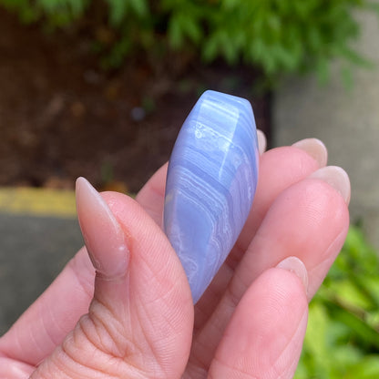 Blue Lace Agate Heart