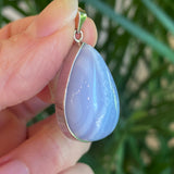 Blue Lace Agate Pendant