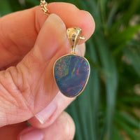 Boulder Opal Pendant