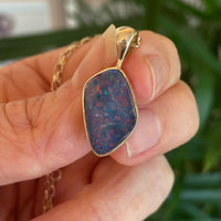 Boulder Opal Pendant