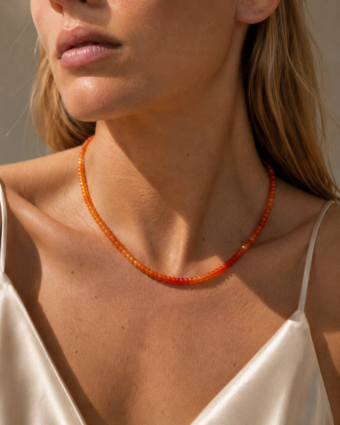 Ombre Carnelian Necklace