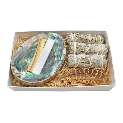 Cleansing Kit - Abalone Shell & Sage