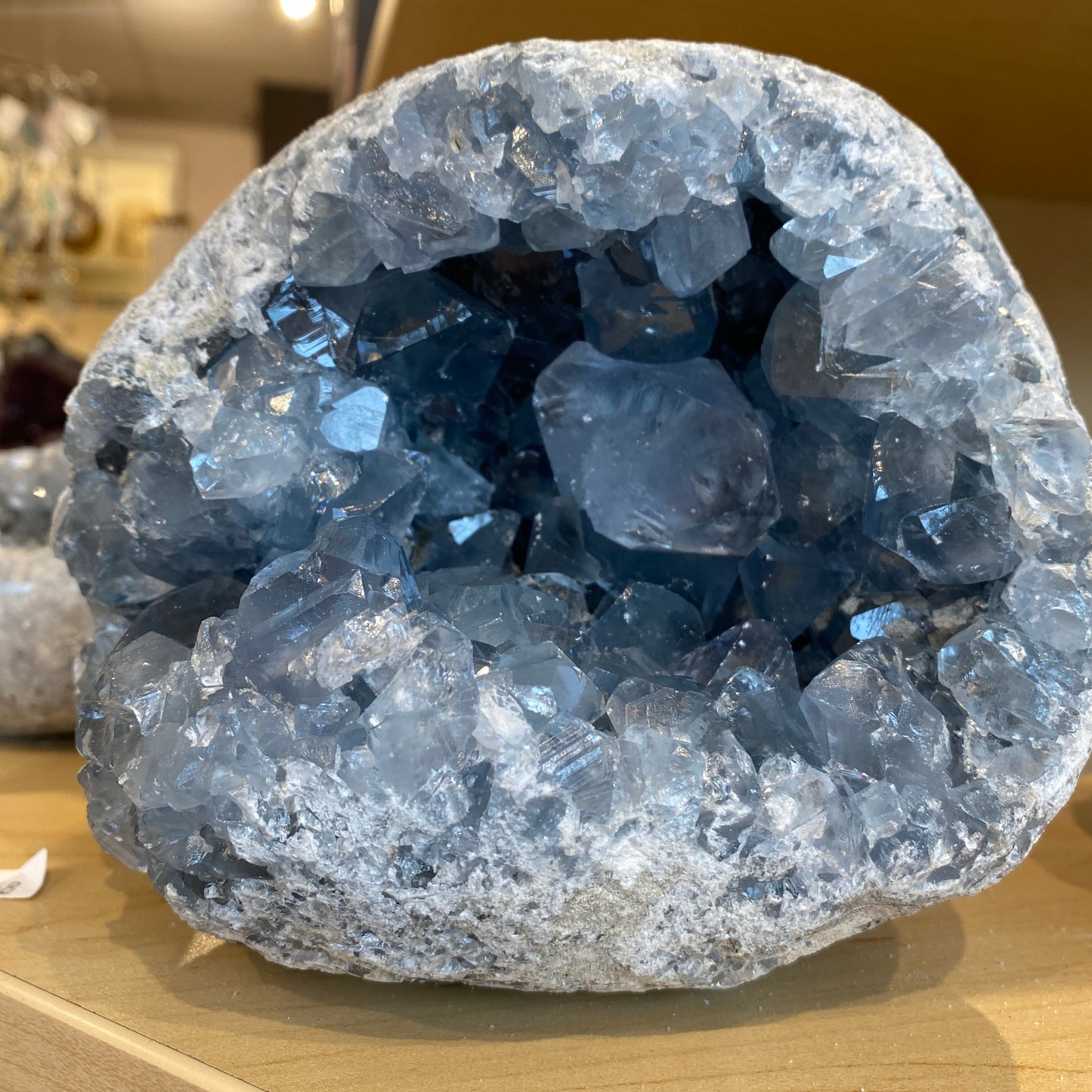 Celestite Geode, 7.7lbs