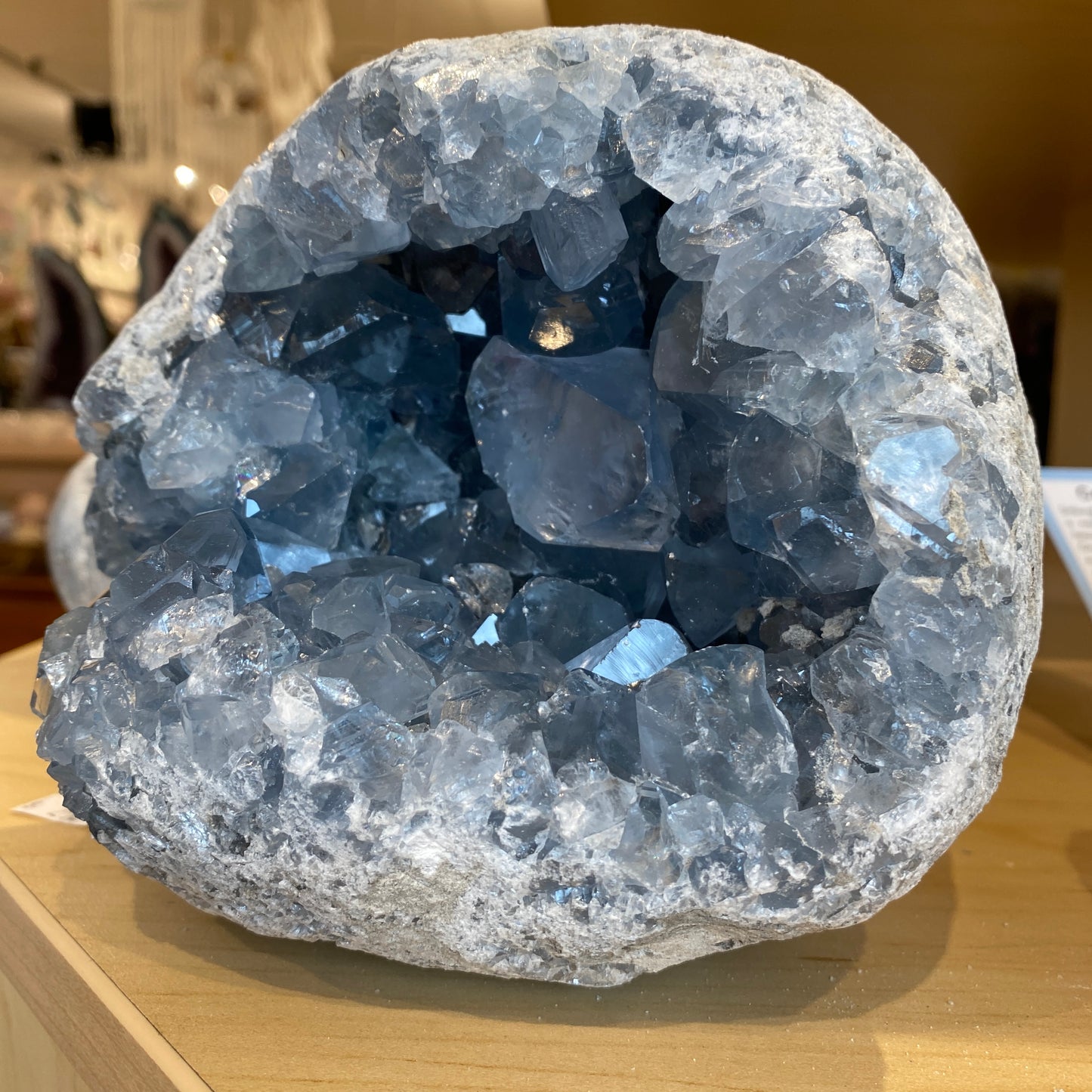 Celestite Geode, 7.7lbs