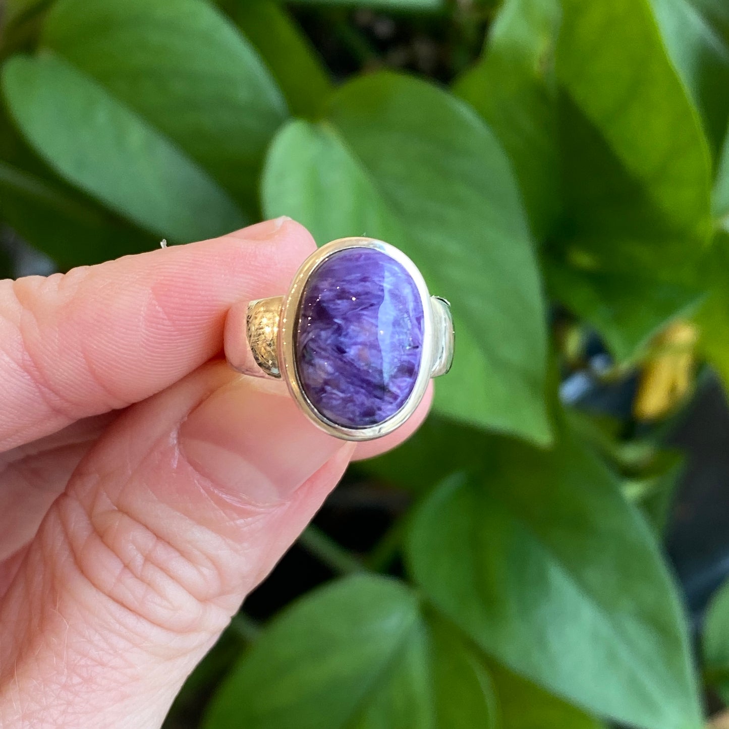 Charoite Ring, Size 5.5