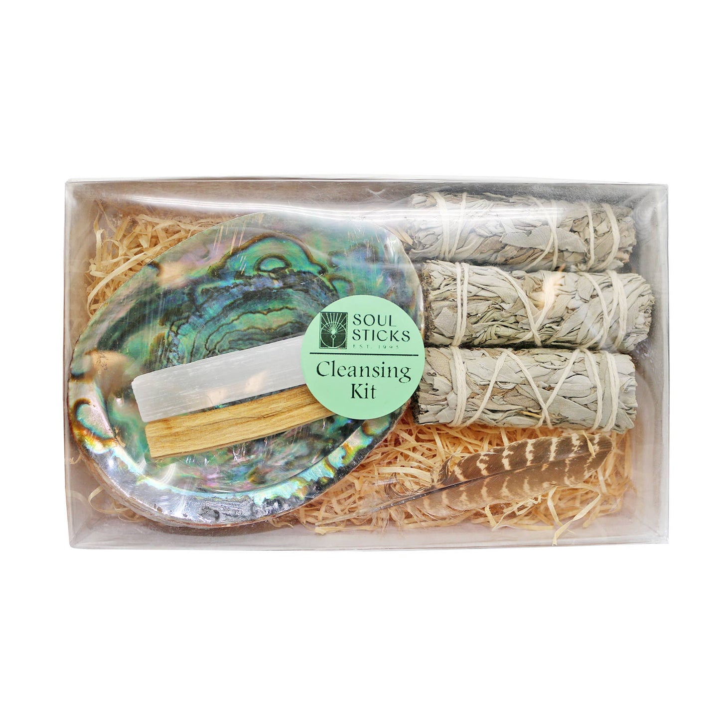Cleansing Kit - Abalone Shell & Sage