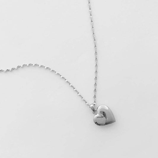 Heart Locket, Silver