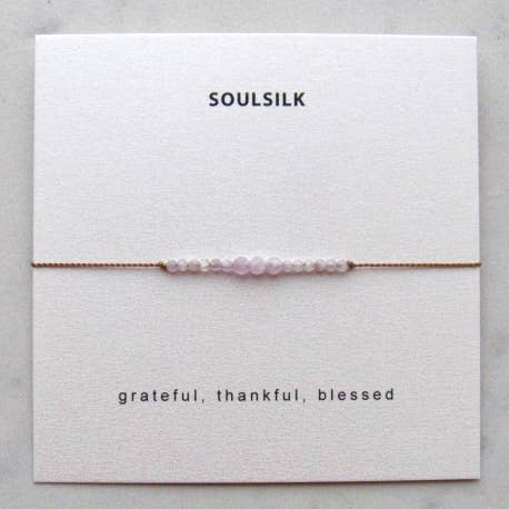 Kunzite Bracelet- Special Edition, Soulsilk