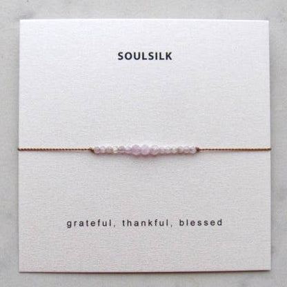 Kunzite Bracelet- Special Edition, Soulsilk