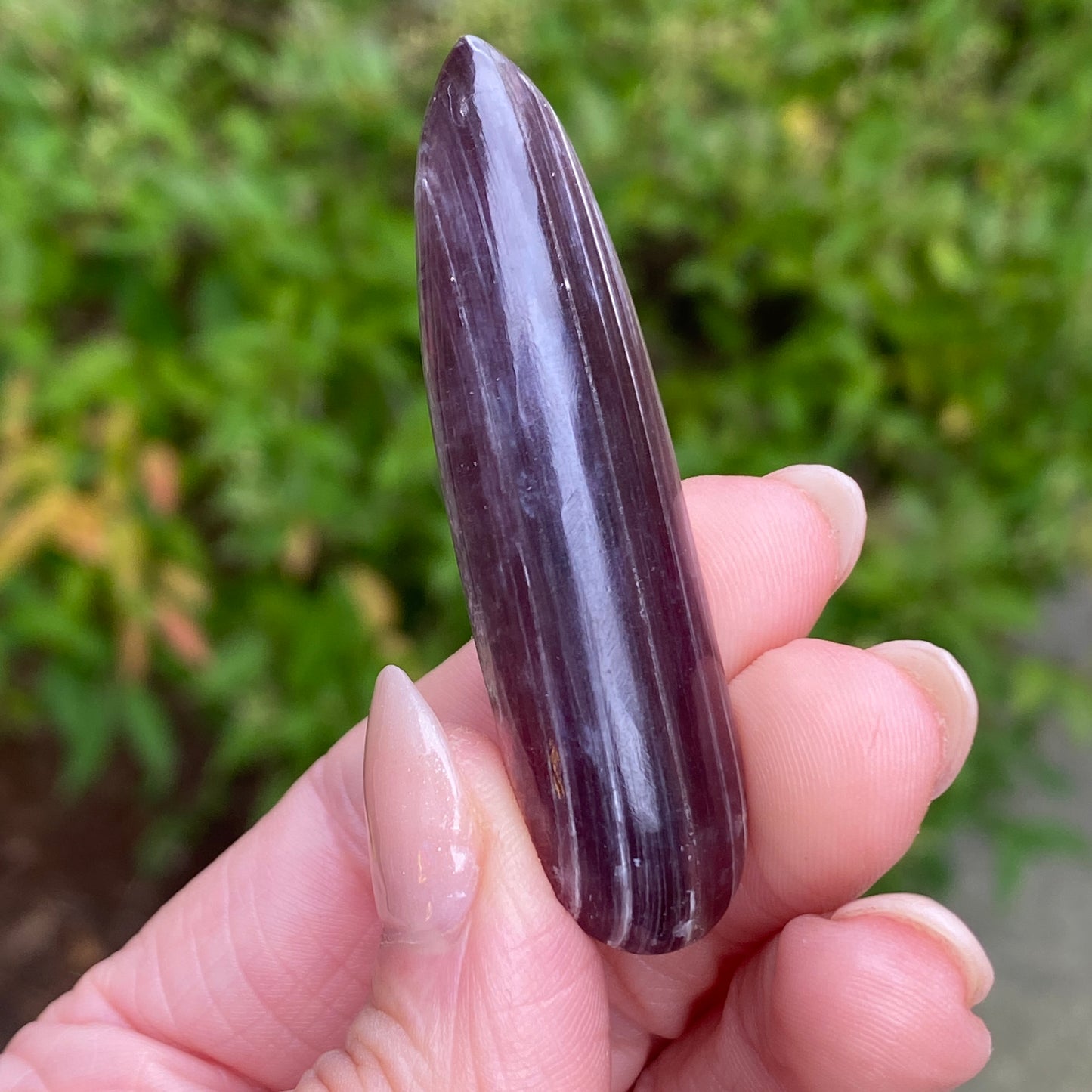 Gem Lepidolite Wand