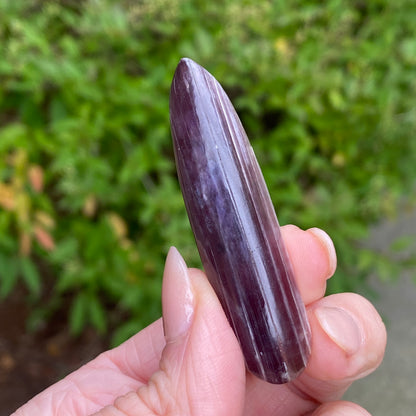 Gem Lepidolite Wand