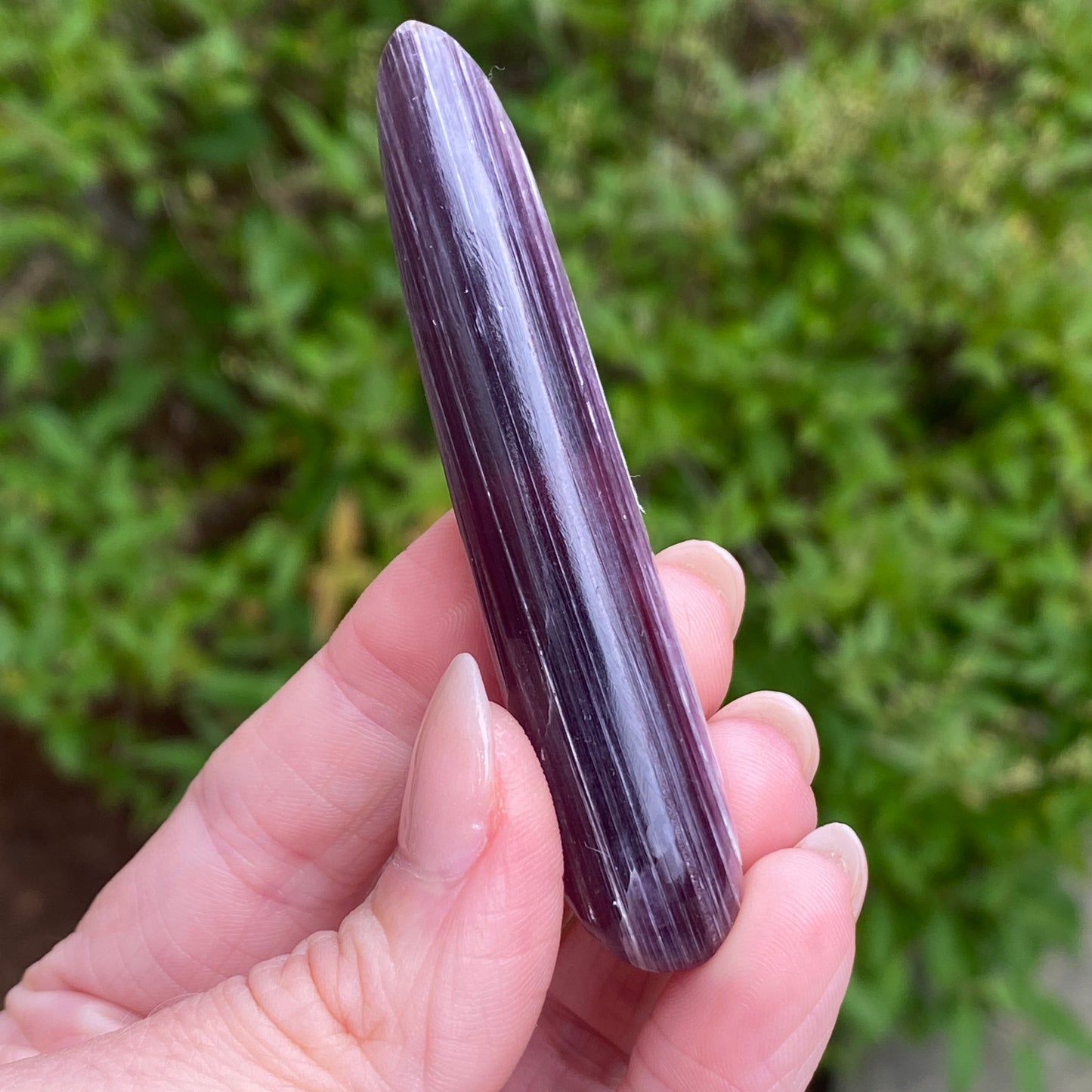 Gem Lepidolite Wand