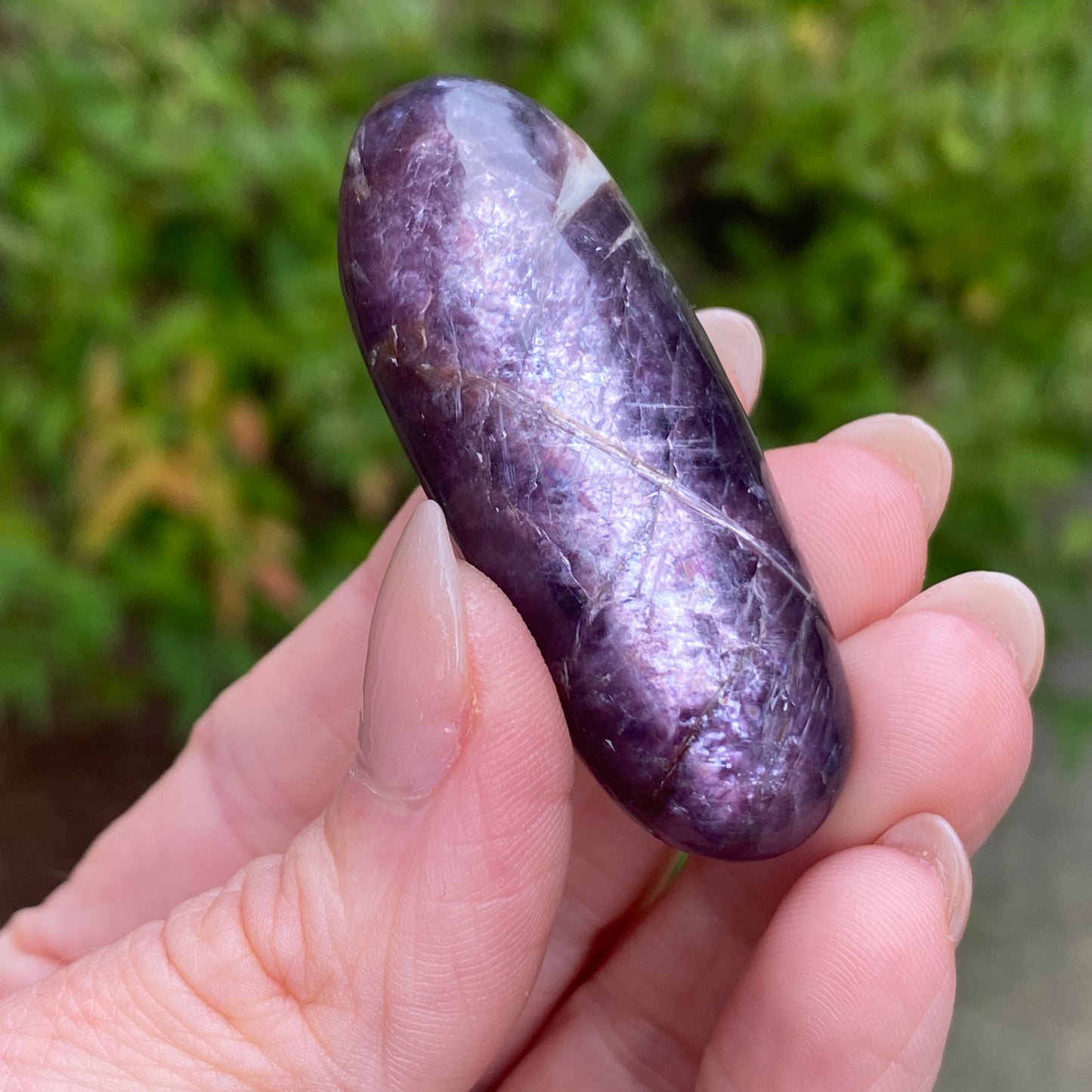 Gem Lepidolite Wand