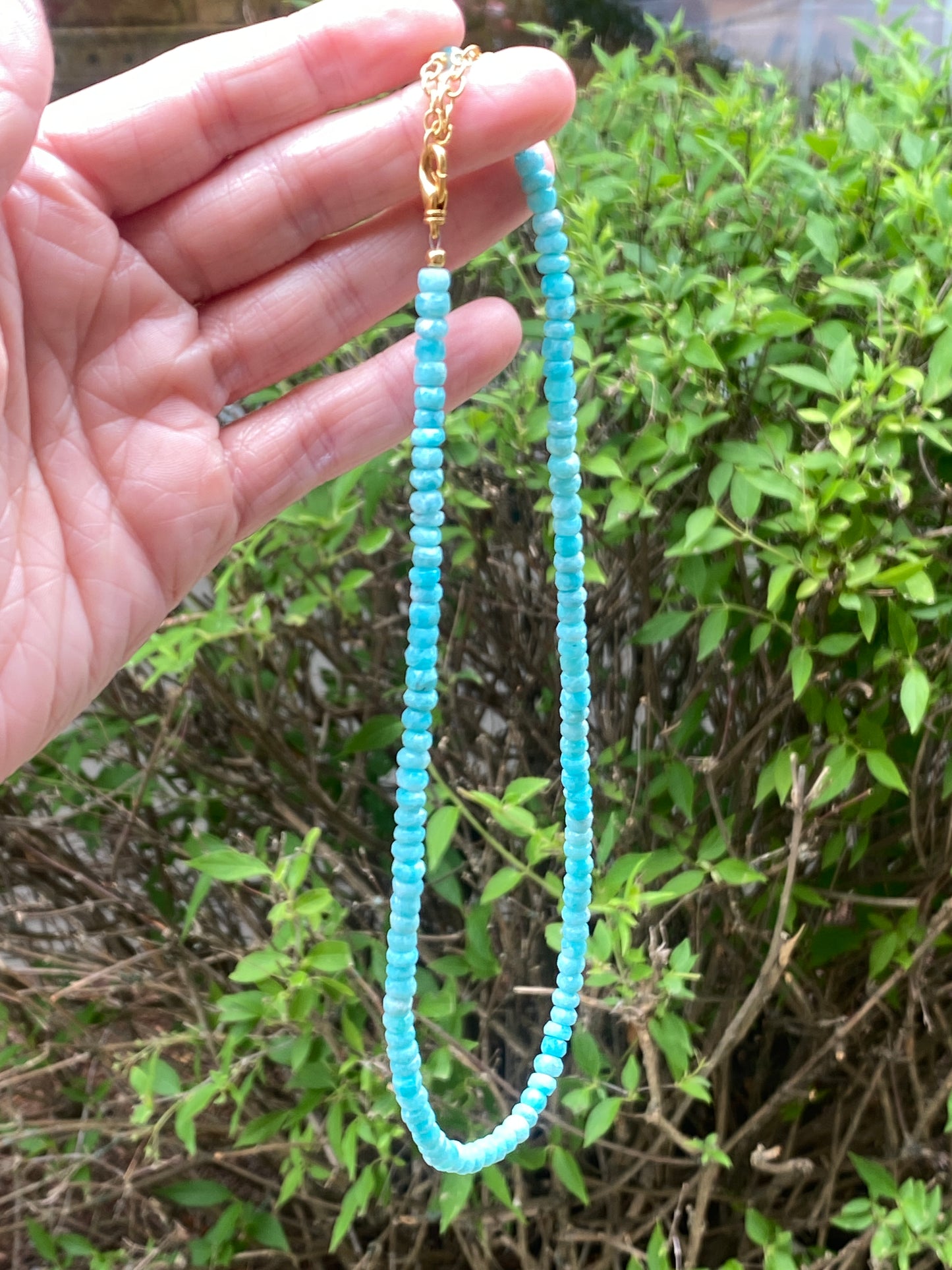 Teal Amazonite Necklace