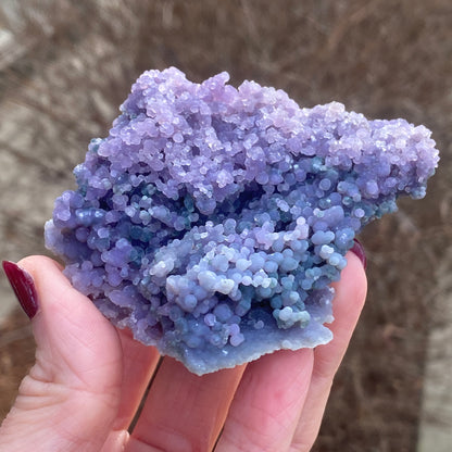 Drusy Grape Agate Specimen