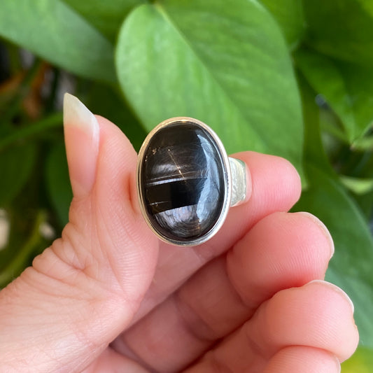 Hypersthene Ring, Size 6