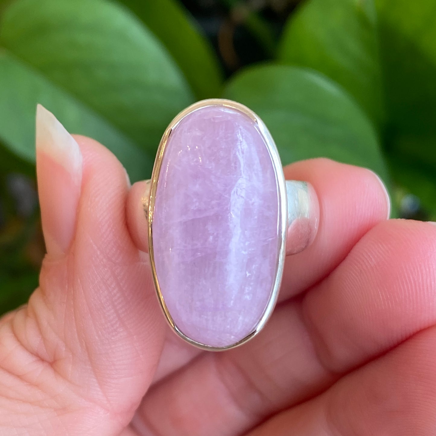 Kunzite Ring, Size 8