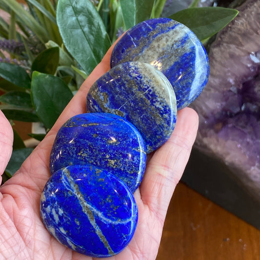 Lapis Lazuli Worry Stone