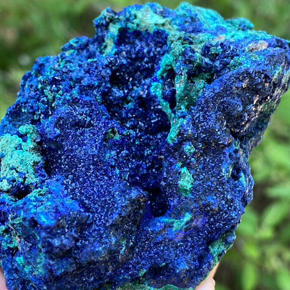 Azurite, Malachite Crystal