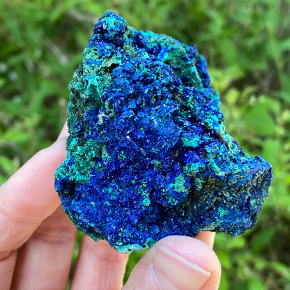 Azurite, Malachite Crystal