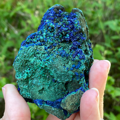 Azurite, Malachite Crystal