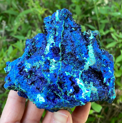 Azurite, Malachite Crystal