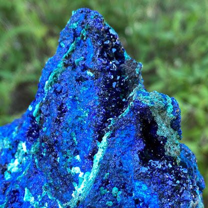 Azurite, Malachite Crystal