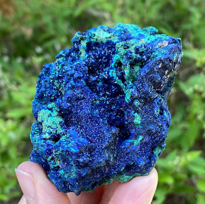 Azurite, Malachite Crystal