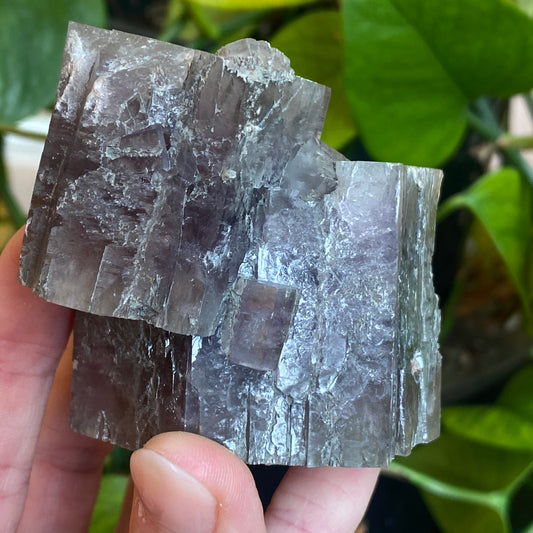 Large Purple Aragonite Crystal, Spain