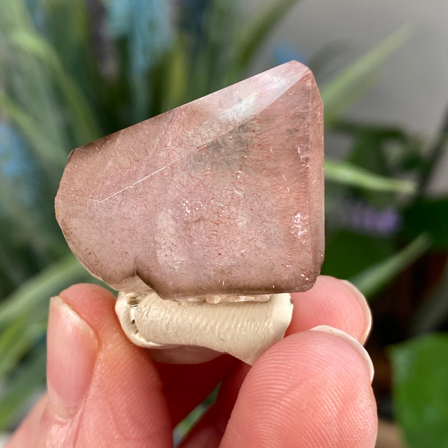 Rare Natural Strawberry Quartz, Kazakhstan