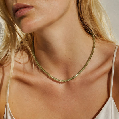 Peridot Gem Necklace