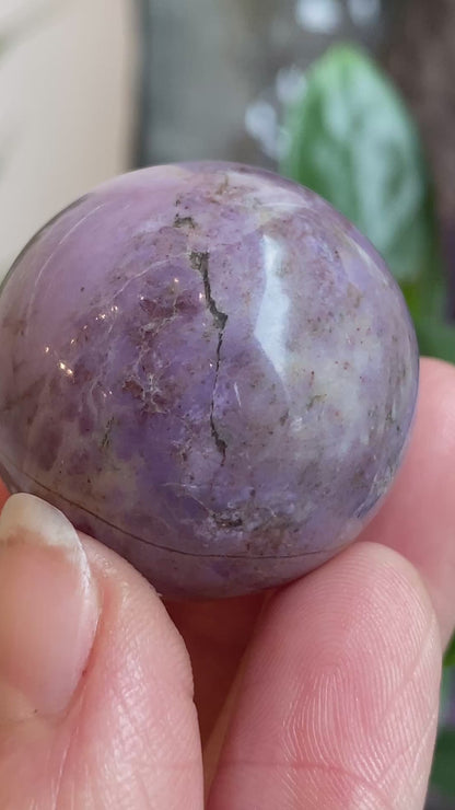Turkish Purple Jade Sphere
