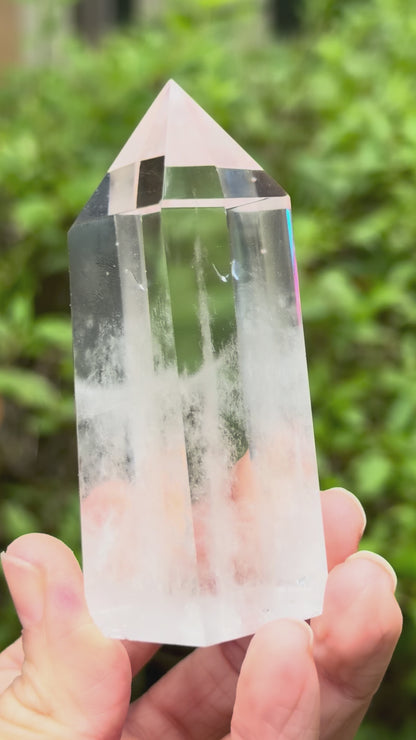 Clear Quartz Tower