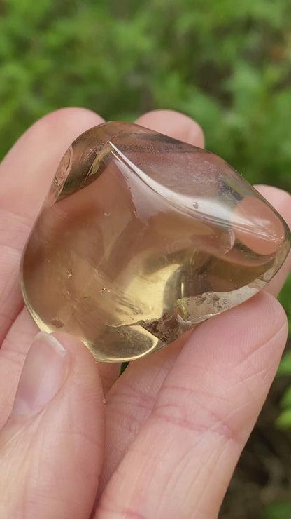 Natural Citrine, Zambia
