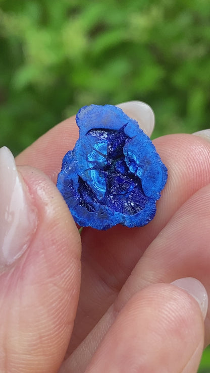 Azurite Blueberry Geode