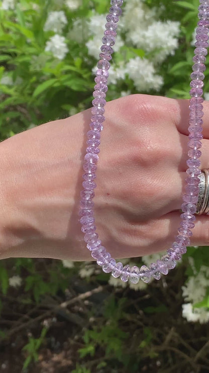 Amethyst Crystal Necklace