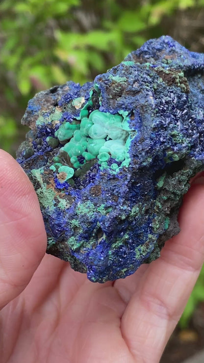 Azurite Malachite Crystal