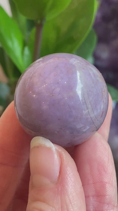 Turkish Purple Jade Sphere